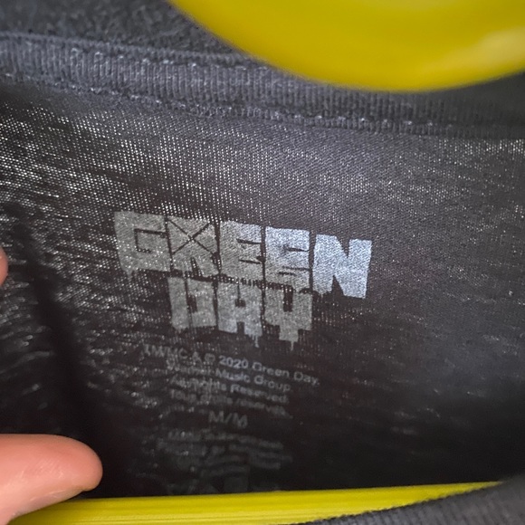 Green Day 'Welcome to Paradise' Black T-shirt Men's Medium (New) Band shirt - Picture 3 of 3